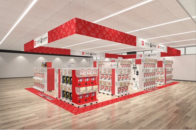 バンダイ公式の「ガシャポン(R)」大型専門店が登場 『ガシャポンバンダイオフィシャルショップ』うさぎやTSUTAYA宇都宮テクノ店　2024年7月13日(土)オープン！