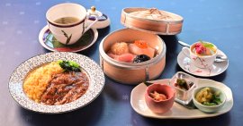 ▲『極上島飲茶御膳』 ▲『極上島飲茶御膳』