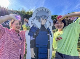 ▲水風船でびしょ濡れになれ! ▲水風船でびしょ濡れになれ!