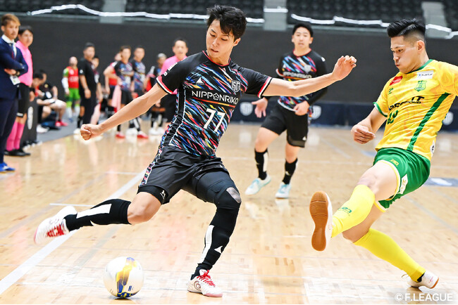山田凱斗（しながわシティ）がＦリーグ通算100試合出場を達成！【Ｆリーグ2024-2025】今こそ最高のフットサルを