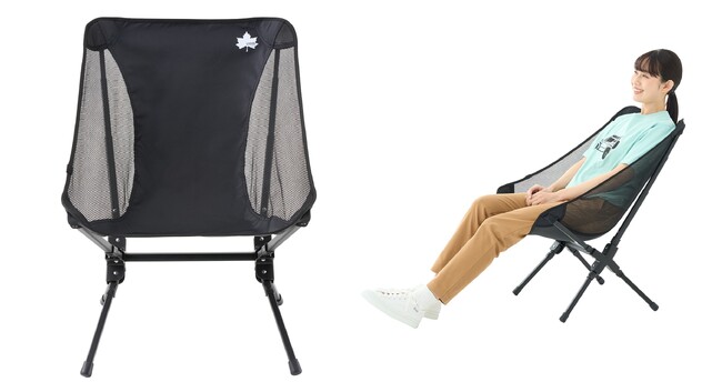 広げて伸ばすだけの簡単設営！軽量＆撥水で機能性抜群！フレームと生地が一体式の「LOGOS イージーセットバケットチェア」新発売！
