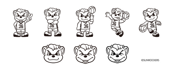 「GiGO（ギーゴ）渋谷」限定コラボ企画！楽しみながら作れるサンロッカーズ渋谷マスコットキャラクター「サンディー」オリジナルスタンプ登場