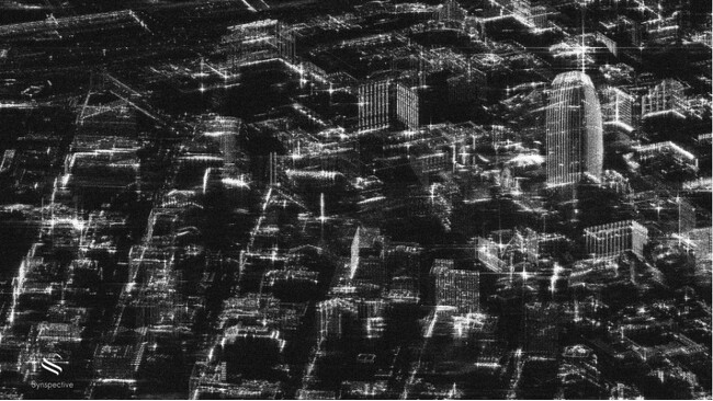 Synspective、日本最高分解能25cmのSAR画像取得に成功