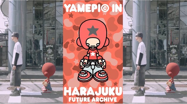 アーティスト・YAMEPI(C)による展覧会「002」のPR動画をWeが制作！