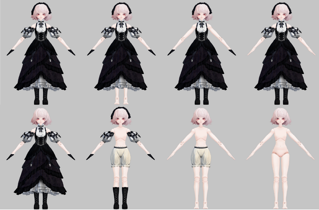 物語型Vtuberプロジェクト『cage』から デジタルドール「マリア・ブーゲンビリア」のVRChatアバターを販売開始！