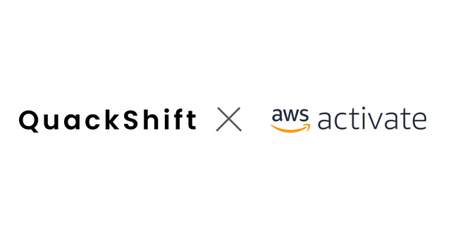 株式会社Quackshiftが、AWS社のスタートアップ支援プログラム「AWS Activate」に採択