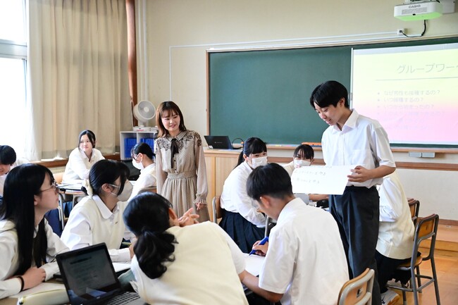 【山形県南陽市】医学生団体「Vcan」が中高生への出張授業でHPVワクチンの有用性を啓発
