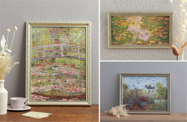 印象派の代表画家　クロード・モネの手芸アイテムの新作がホビーラホビーレに登場！