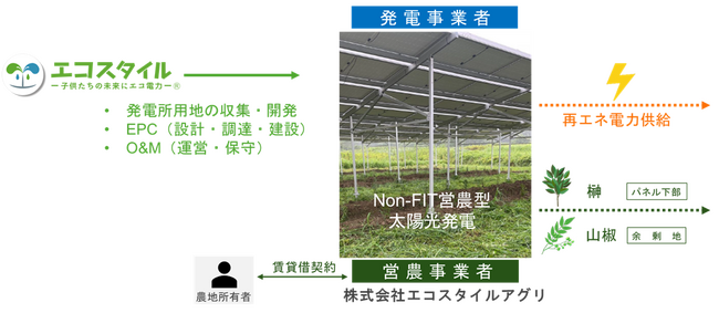 農業法人「株式会社エコスタイルアグリ」設立のお知らせ