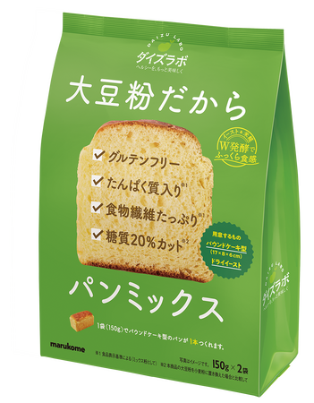 スナップディッシュ、マルコメと共同で新商品「大豆粉のパンミックス」のテストマーケティングを実施。健康と手軽さが共感を呼び、半数以上が購入意向。