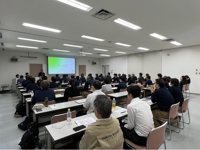 建築・不動産、環境リサイクル事業を扱う田村ビルズグループ内で安全大会を行いました