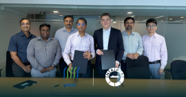 左から右に: Sumit Lal Sanjay Mondal Anurag Sharma Vinay Gupta Pekka Pakkanen Samarth Mathur Yihu Wang　
