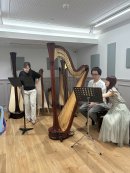 本番にむけ練習する様子。難曲に挑む 本番にむけ練習する様子。難曲に挑む