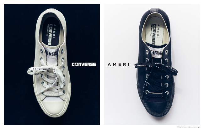 「CONVERSE」×「AMERI」初コラボレーションが実現。