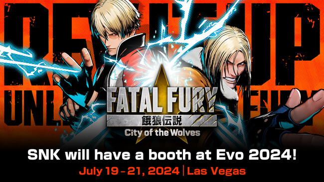 世界最大規模の格闘ゲーム大会「Evo 2024」にSNKブースを出展。新作格闘ゲーム『餓狼伝説 City of the Wolves』の試遊などを開催！