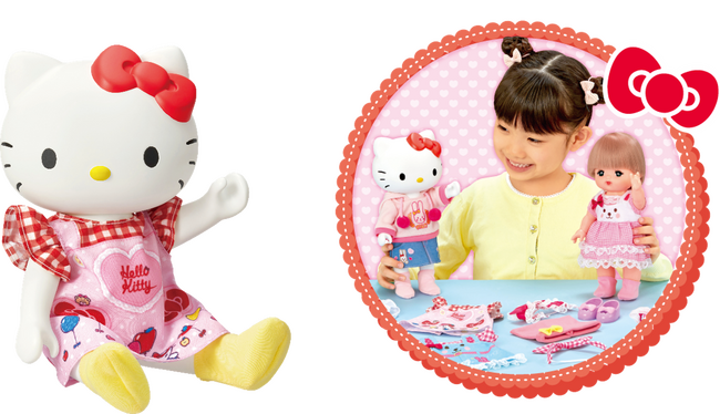 メルちゃんとハローキティのコラボ！「おせわだいすき ハローキティ」が新登場！