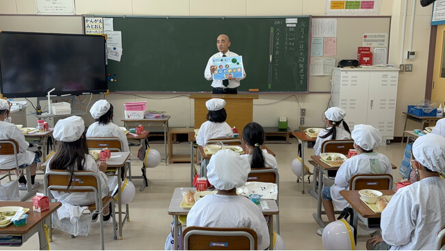 次世代のスーパーフード“藻”から持続可能な未来を学んでほしい7/12(金)地元の食材を使った第3弾“藻給食”石巻市の小中学校で提供