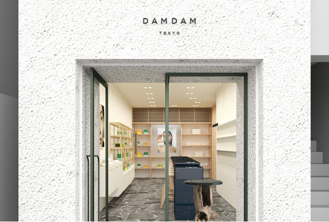 日本発オーガニックビューティーブランド「DAMDAM」東京初の直営ブティックを表参道に7月26日（金）オープン