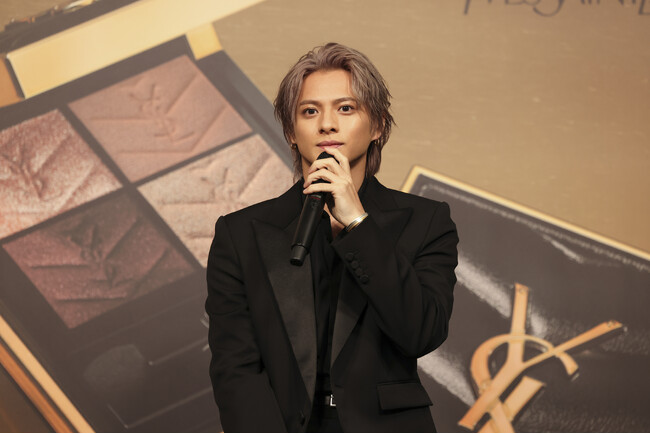 アジア アンバサダー平野紫耀さん(Number_i)が登場 パリと同じ世界観が表現されたポップアップイベントを絶賛。 “パリの夜” をイメージしたアイシャドウの新色コレクションをＰＲ 