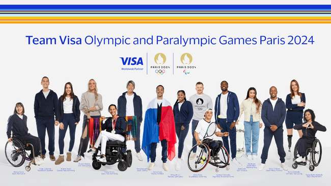Visa、パリ2024オリンピック・パラリンピック競技大会に向け、さらなるTeam Visaアスリートと、大会を盛り上げるファン向けのユニークな体験施策を発表