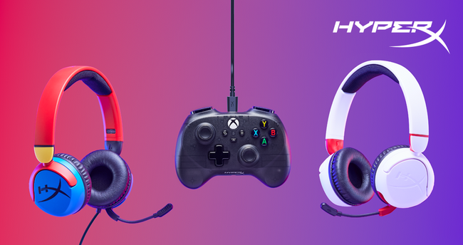 家族や友人とのゲーム体験や、高品位な音声コンテンツの制作と配信を可能にするHyperXのアクセサリを発表