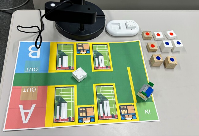 ソニー・インタラクティブエンタテインメントのロボットトイ「toio(TM)」×東京高専によるロボットSIer教材開発
