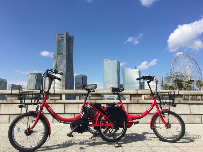 【横浜桜木町ワシントンホテル】魅力あふれる横浜の街を颯爽と観光　ベイバイクで横浜・みなとみらいへGO！！