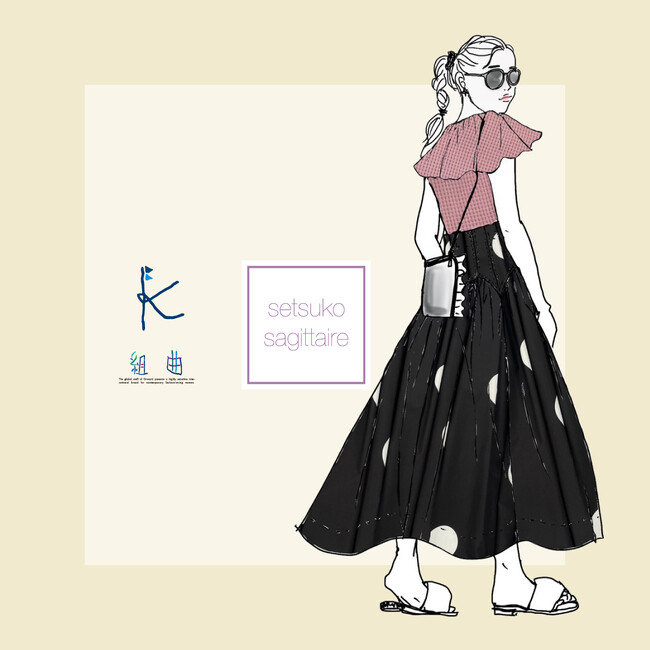 大人気コラボ企画“組曲×setsuko sagittaire”第6弾　暑い夏でも迷わずお洒落を楽しめるカップ付きトップスやサングラス等 初の夏アイテムをEC限定で7月12日（金）発売