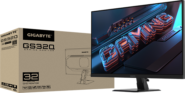 GIGABYTE、QHD解像度(2560x1440)の31.5インチ 液晶ゲーミングモニター『GIGABYTE GS32Q』を発売