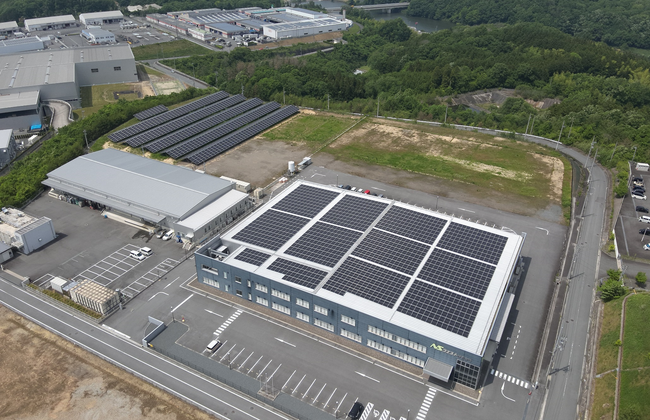 NSウエスト三次工場にてオンサイト型自家消費太陽光発電サービスを開始