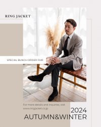 世界で唯一無二のスーツ・ジャケットをオーダーするチャンス! 7/18〜7/21の4日間、2024年秋冬リングヂャケットスペシャルオーダーフェアが 「リングヂャケット マイスター 206 淀屋橋odona店」で開催