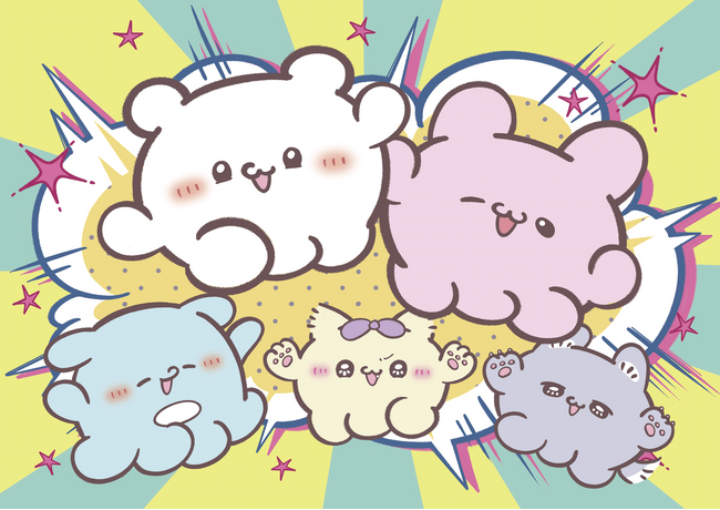 TikTok発の人気キャラ「らぶいーず」の公式POP UP STOREが8/1(木)より東名阪で巡回開催決定！