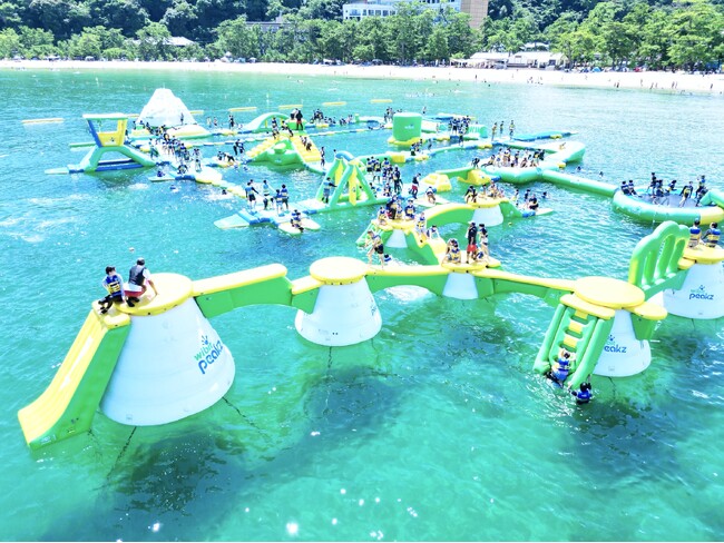 日本最大級の海上アスレチック『フロリックシーアドベンチャーパーク淡路島』ワクワクの増幅が止まらない！2024夏、巨大滑り台などNEWアトラクションが１１も増え 爽快爆笑アトラクションが４３種類以上へ！