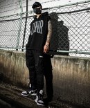 Ephemeral Logo NoSleeve Hoodie(ブラック) Ephemeral Logo NoSleeve Hoodie(ブラック)