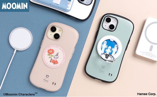 「ムーミン」デザインのMagSafeメタルリングステッカーが登場　MagSafe非対応のスマホケースに貼るだけでMagSafe対応アクセサリーが使用可能に！