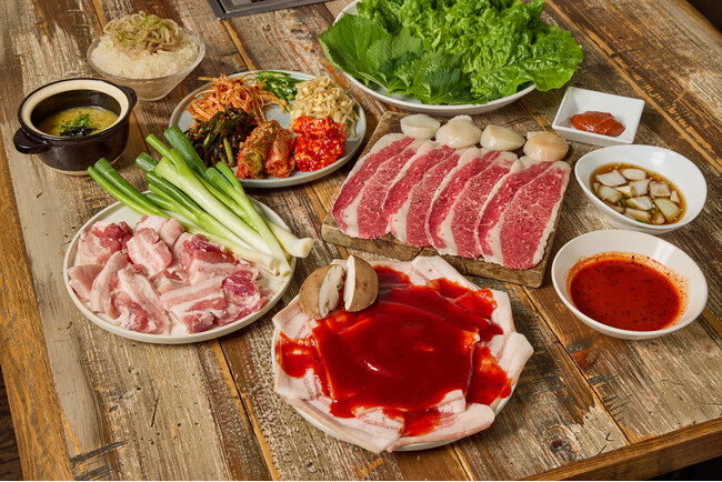 本場韓国の焼肉をKINTANで！ 希少な皮つき豚 オーギョプサルの本格韓国焼肉ディナー7月16日(火)～夏季限定販売スタート