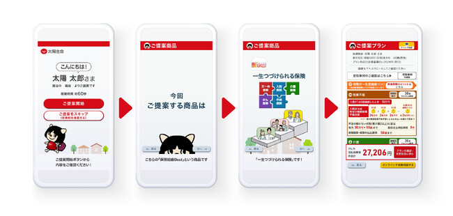 太陽生命保険の「次世代営業接客ツール」にパーソナライズド動画技術を提供。時間や場所の制約に捉われない、新たな保険営業スタイルの確立と営業効率化へ