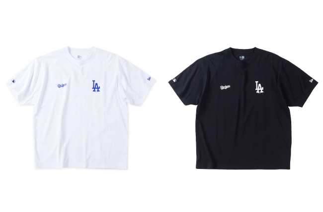 大きいサイズの専門店ミッド・インターナショナルが3L～8LサイズまでのNEW ERA MLBロサンゼルス・ドジャース半袖Tシャツを販売開始