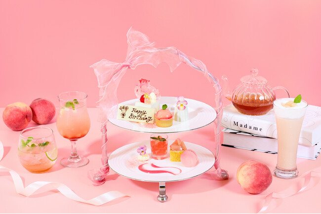 桃のとろける甘みと香りをたっぷり味わうフェア 「桃 Sweets Collection」開催