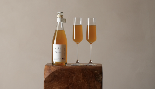 「SPARKLING TEA WINE“bodhi 9(nava)”(ボーディーナヴァ)」をMakuakeにて販売開始