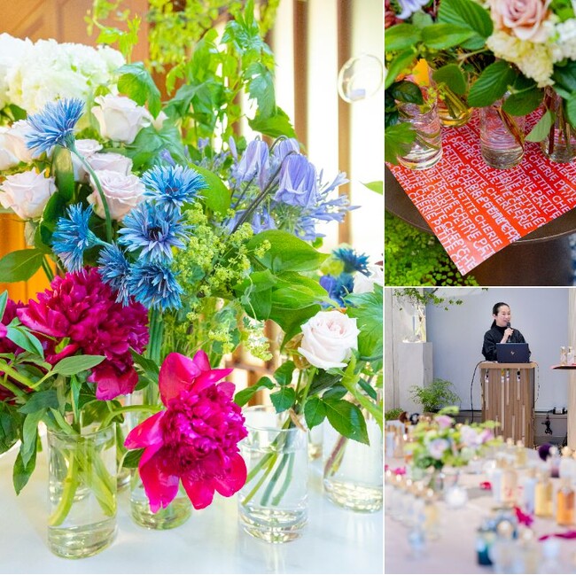 フレグランスメゾン＜グタール＞のフレグランス体験イベント装花ブランド＜スピン＞による「花マルシェ」がストリングスホテル東京インターコンチネンタルで1日限定開催