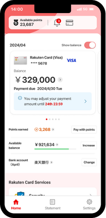 楽天カード、英語対応の軽量版アプリ「Rakuten Card Lite」をリリース