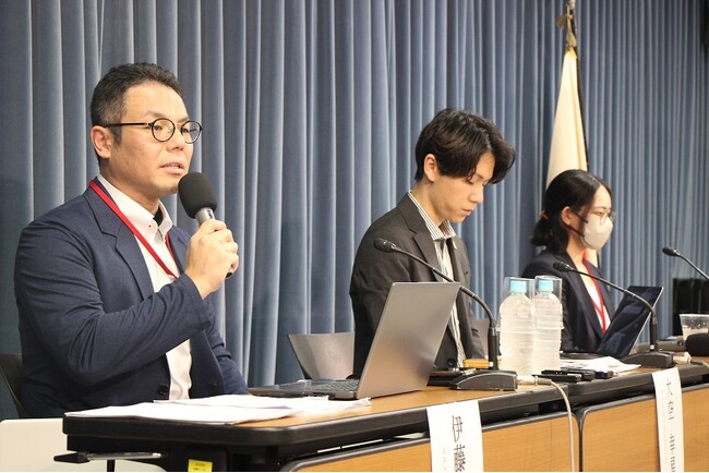 児童生徒の自殺対策、「1人1台端末」の活用推進を求める記者会見を文部科学省で実施しました