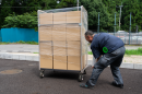 従来の荷崩れ防止用品のストレッチフィルム