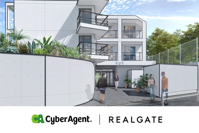 リアルゲイト、サイバーエージェントの新規プロジェクト「MANGA APARTMENT VUY」の不動産領域をトータルプロデュース