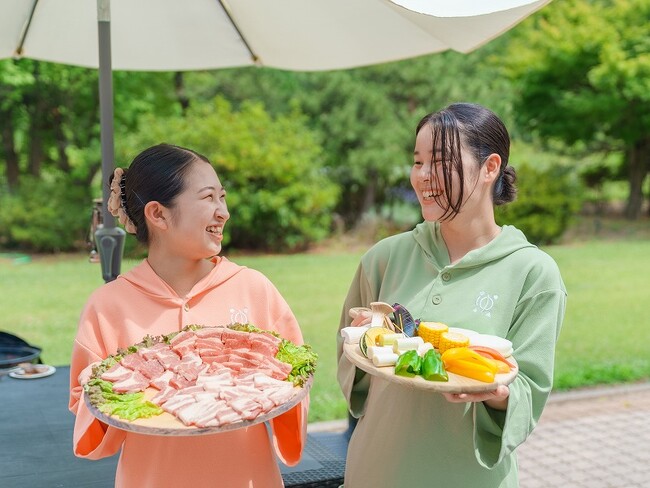 手ぶらでBBQが楽しめる！黒沢温泉 悠湯の郷ゆさ＆おふろcafe yusaが夏季限定「ゆさBBQプラン」をリリース。