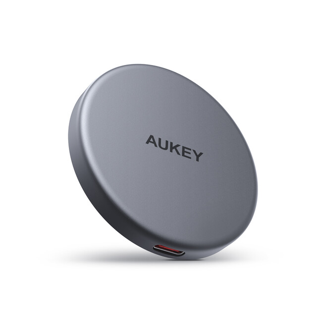 【AUKEY】Qi2対応マグネット式ワイヤレス充電器 「MagFusion Aura」7月19日（金）に販売開始！15Wの急速ワイヤレス充電が可能！