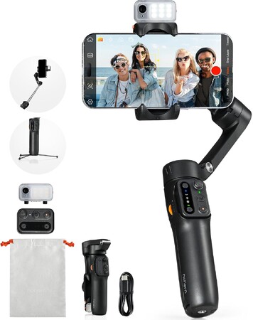 Hohem、革命的なiSteady V3 AIリモートスマートフォンジンバルを発表