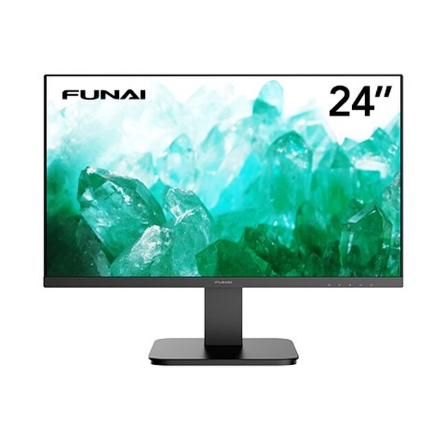 ヤマダホールディングスグループ独占販売「FUNAIブランド」広視野角HISパネルを採用した24型モニター「FPM-24F170」７月下旬より全国で発売