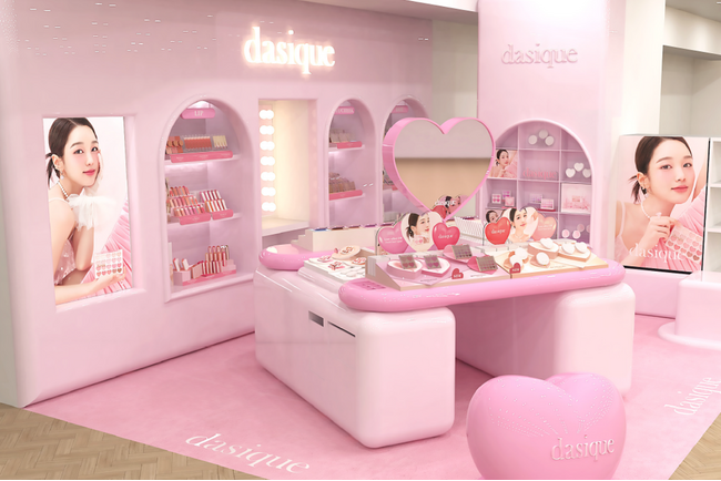 【in 渋谷ロフト】韓国メイクブランド dasiqueのポップアップストアがオープン！話題のハートコレクションを初披露！